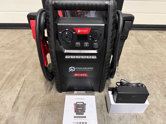 Stahlgruppe sg5000 startbooster - 12v 24v - afbeelding 1 van  5