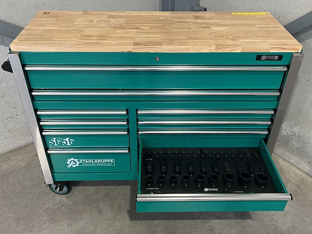 Stahlgruppe sg56 heavy-duty gereedschapswagen - afbeelding 19 van  36