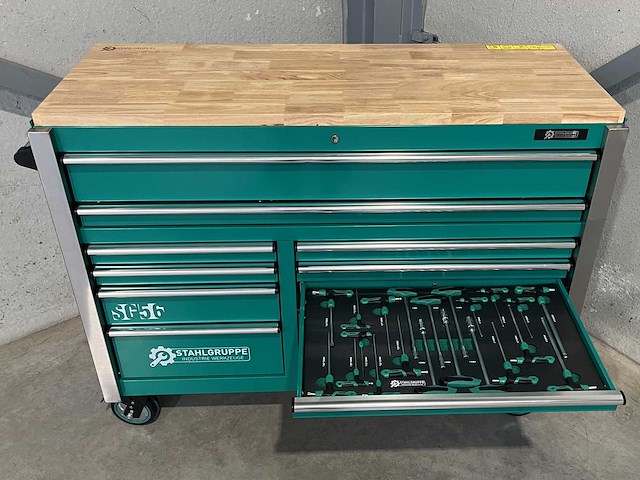 Stahlgruppe sg56 heavy-duty gereedschapswagen - afbeelding 23 van  33