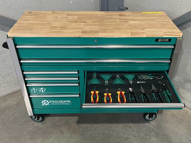 Stahlgruppe sg56 heavy-duty gereedschapswagen - afbeelding 8 van  35