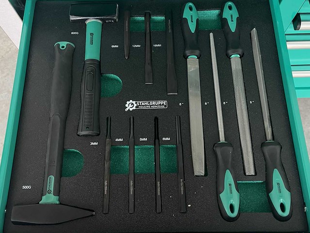 Stahlgruppe sg56 heavy-duty gereedschapswagen - afbeelding 12 van  35