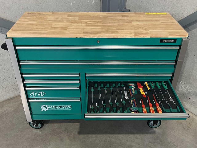 Stahlgruppe sg56 heavy-duty gereedschapswagen - afbeelding 13 van  35