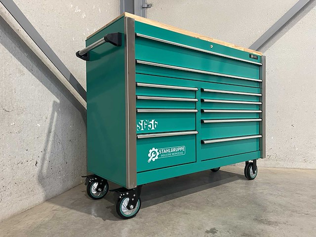 Stahlgruppe sg56 heavy-duty gereedschapswagen - afbeelding 9 van  10