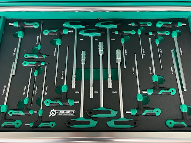 Stahlgruppe sg56 professionele gevulde gereedschapswagen - afbeelding 24 van  37