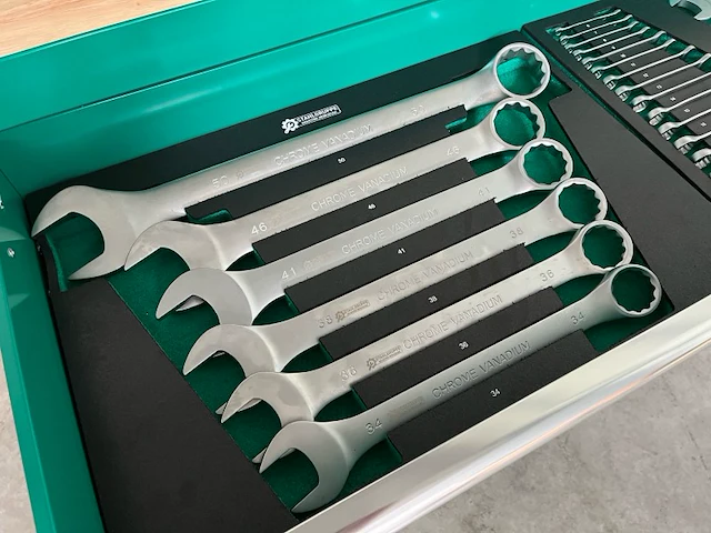 Stahlgruppe sg56 professionele gevulde gereedschapswagen - afbeelding 6 van  37