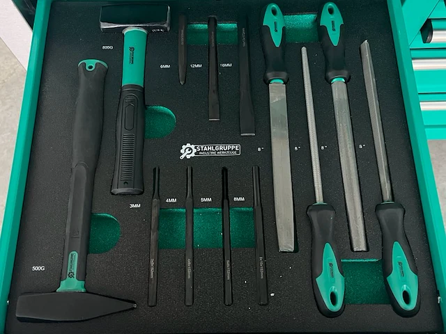 Stahlgruppe sg56 professionele gevulde gereedschapswagen - afbeelding 15 van  37
