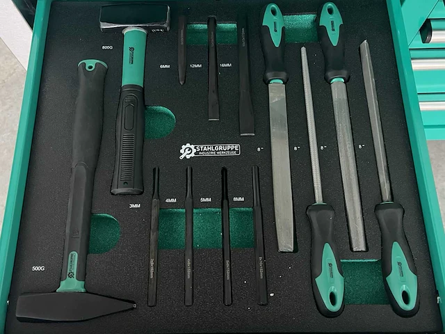 Stahlgruppe sg56 professionele heavy-duty gereedschapswagen - afbeelding 13 van  36