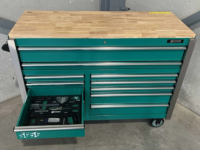 Stahlgruppe sg56 professionele heavy-duty gereedschapswagen - afbeelding 16 van  36