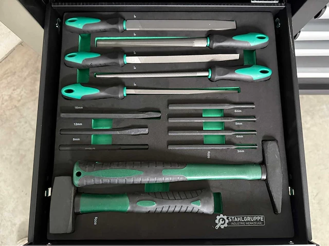 Stahlgruppe sg57 heavy-duty gereedschapswagen - afbeelding 8 van  30