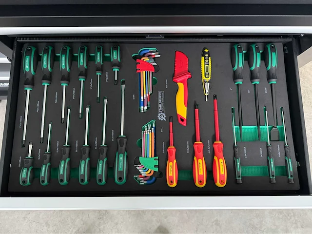 Stahlgruppe sg57 heavy-duty gereedschapswagen - afbeelding 11 van  30