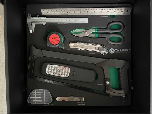 Stahlgruppe sg57 heavy-duty gereedschapswagen - afbeelding 13 van  30