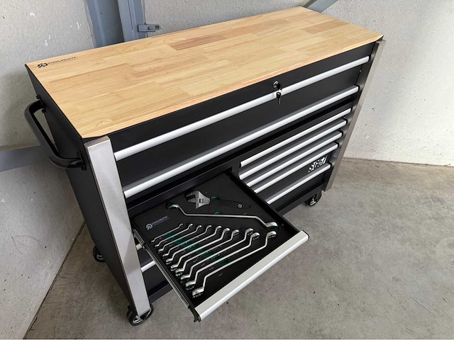 Stahlgruppe sg57 heavy-duty gereedschapswagen - afbeelding 9 van  24