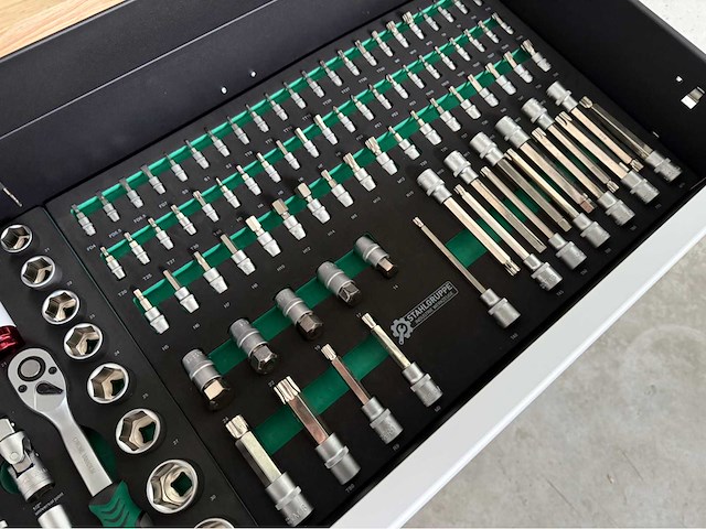 Stahlgruppe sg57 heavy-duty gereedschapswagen - afbeelding 24 van  24