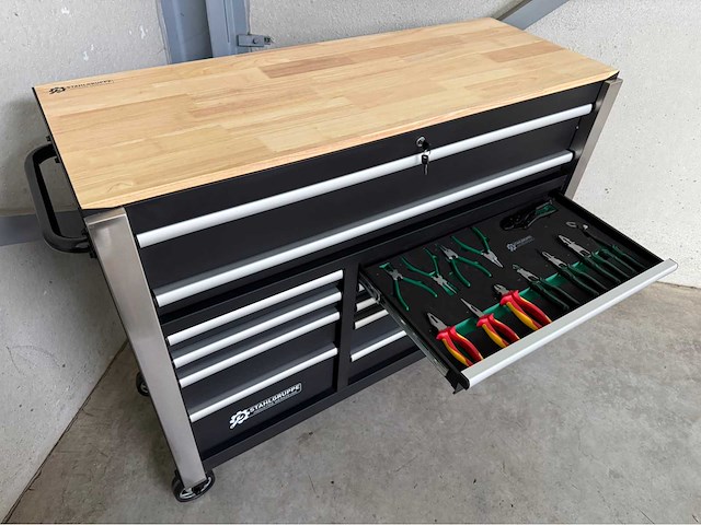 Stahlgruppe sg57 heavy-duty gereedschapswagen - afbeelding 7 van  23