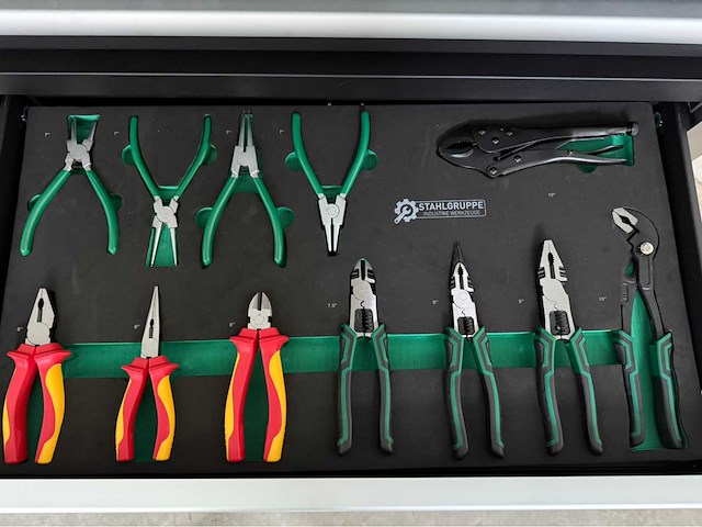 Stahlgruppe sg57 heavy-duty gereedschapswagen - afbeelding 8 van  23