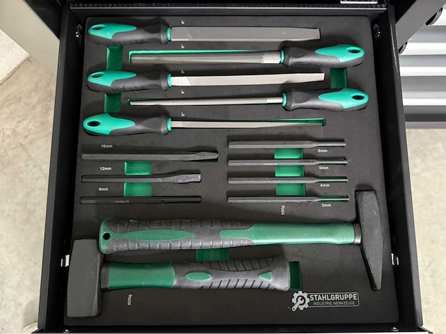 Stahlgruppe sg57 heavy-duty gereedschapswagen - afbeelding 9 van  23