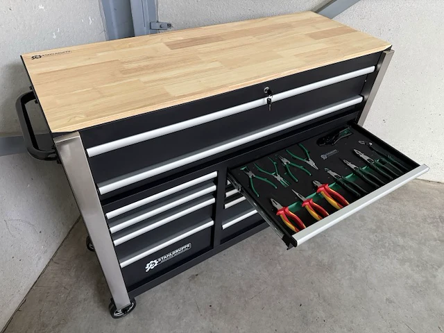 Stahlgruppe sg57 professionele gevulde gereedschapswagen - afbeelding 7 van  32