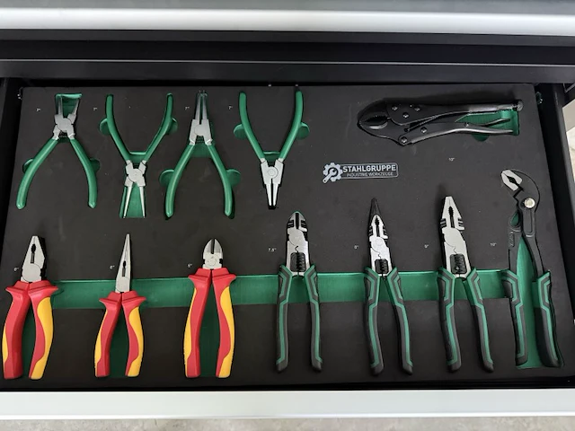 Stahlgruppe sg57 professionele gevulde gereedschapswagen - afbeelding 8 van  32