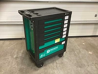 Stahlgruppe sg9 - gereedschapwagen - groen - 7 laden - 5 gevuld