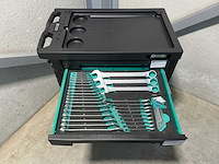 Stahlgruppe sg9 gevulde gereedschapswagen + accu gereedschappen - afbeelding 4 van  26