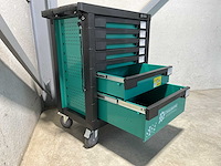 Stahlgruppe sg9 gevulde gereedschapswagen + accu gereedschappen - afbeelding 20 van  28