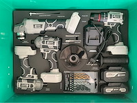 Stahlgruppe sg9 gevulde gereedschapswagen + accu gereedschappen - afbeelding 22 van  29