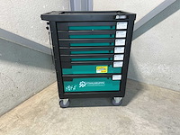 Stahlgruppe sg9 gevulde gereedschapswagen + accu gereedschappen - afbeelding 25 van  29