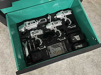 Stahlgruppe sg9 gevulde gereedschapswagen + accu gereedschappen - afbeelding 17 van  28