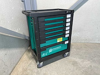 Stahlgruppe sg9 gevulde gereedschapswagen + accu gereedschappen - afbeelding 19 van  28