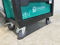 Stahlgruppe sg9 gevulde gereedschapswagen + accu gereedschappen - afbeelding 28 van  32