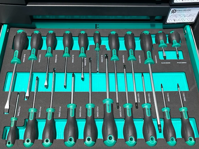 Stahlgruppe sg9 professionele gevulde gereedschapswagen - afbeelding 8 van  25