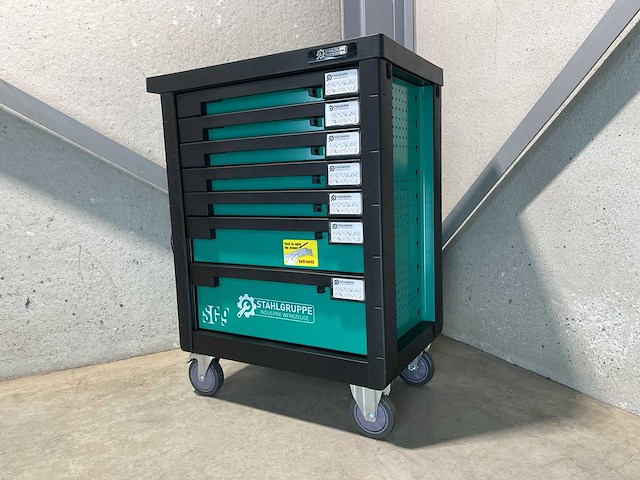 Stahlgruppe sg9 professionele gevulde gereedschapswagen - afbeelding 10 van  11