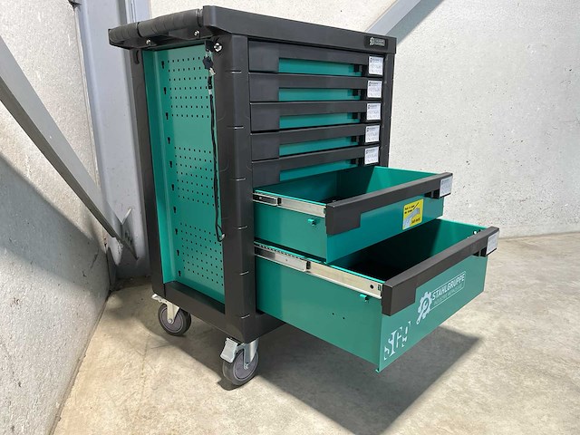 Stahlgruppe sg9 professionele gevulde gereedschapswagen - afbeelding 8 van  16