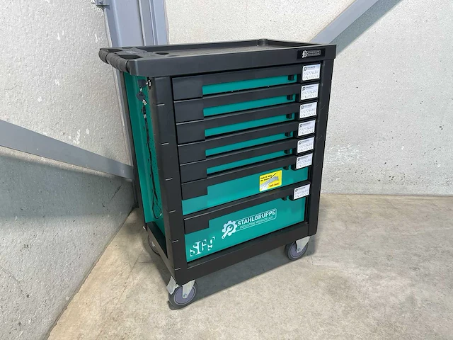 Stahlgruppe sg9 professionele gevulde gereedschapswagen - afbeelding 23 van  25