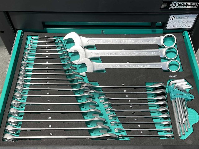 Stahlgruppe sg9 professionele gevulde gereedschapswagen - afbeelding 14 van  25