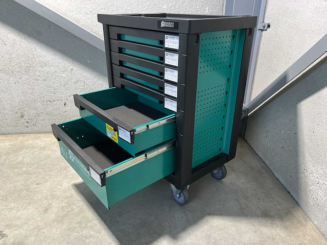 Stahlgruppe sg9 professionele gevulde gereedschapswagen - afbeelding 5 van  7