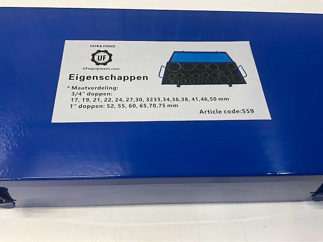 Stahlgruppe slagmoersleutel 2 accu's en oplader en krachtdoppenset - afbeelding 9 van  18