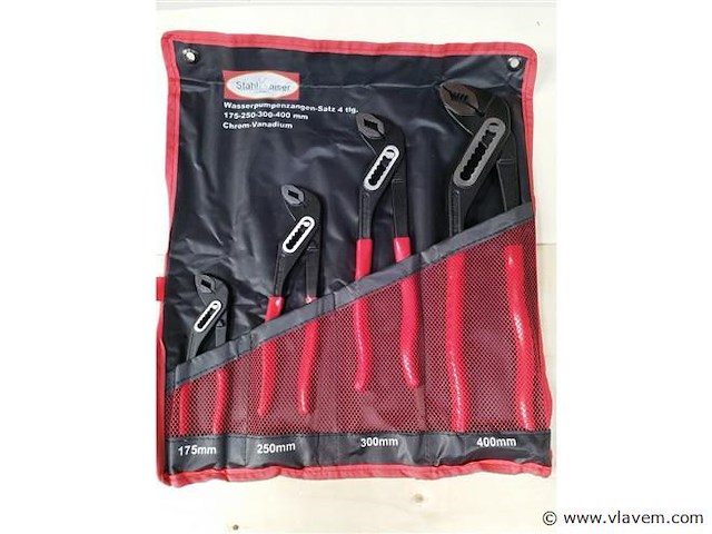 Stahlkaiser waterpomp tangenset 4 delig - afbeelding 1 van  3