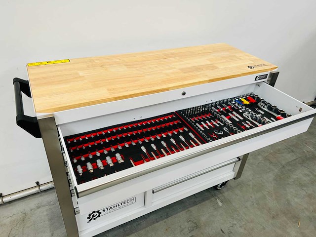 Stahltech - 387-delig - gereedschapswagen 387 delig - afbeelding 7 van  15