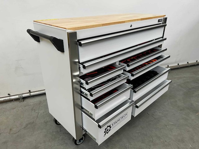 Stahltech - 387-delig - gereedschapswagen 387 delig - afbeelding 7 van  11