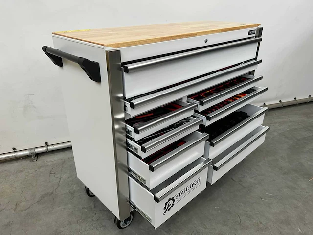 Stahltech - 387-delig - gereedschapswagen 387 delig - afbeelding 16 van  23