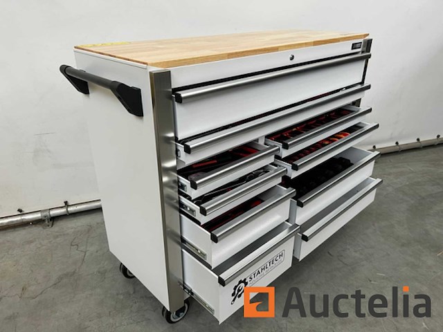 Stahltech 387-delig gereedschapswagen - afbeelding 3 van  22