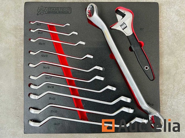 Stahltech 387-delig gereedschapswagen - afbeelding 9 van  22