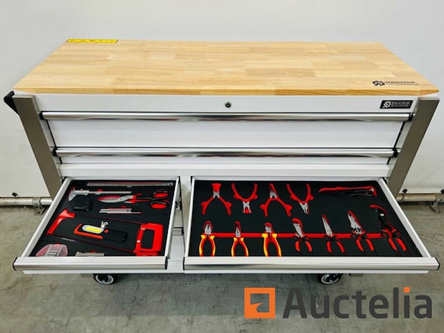 Stahltech 387-delig gereedschapswagen - afbeelding 13 van  22