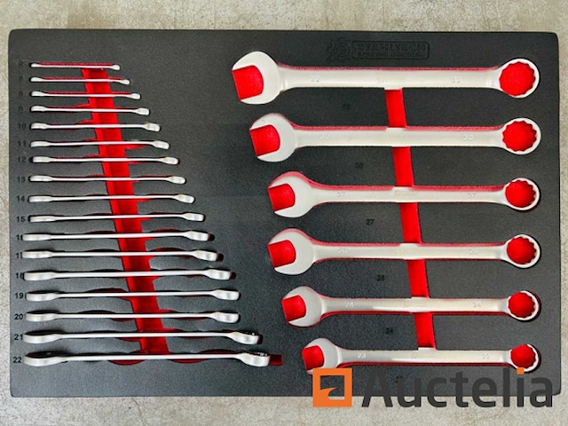 Stahltech 387-delig gereedschapswagen - afbeelding 15 van  22