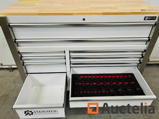 Stahltech 387-delig gereedschapswagen - afbeelding 22 van  22