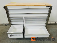 Stahltech 387-delig gereedschapswagen - afbeelding 4 van  24