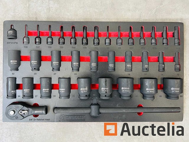 Stahltech 387-delig gereedschapswagen - afbeelding 10 van  24
