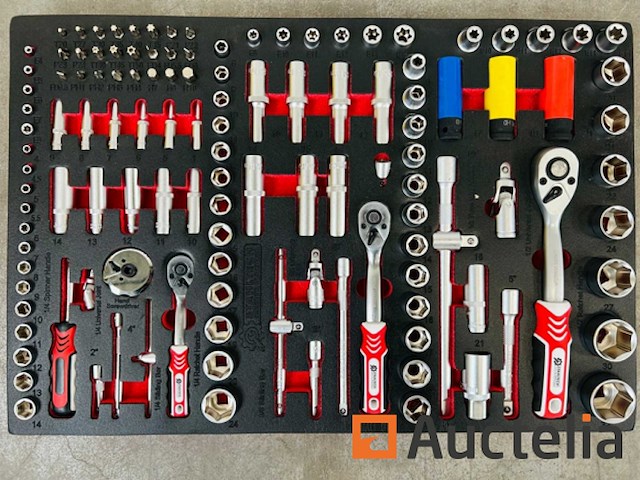 Stahltech 387-delig gereedschapswagen - afbeelding 2 van  22