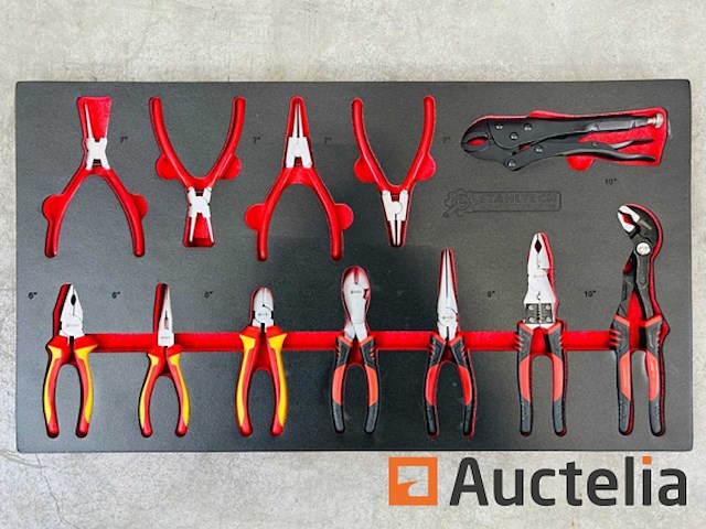 Stahltech 387-delig gereedschapswagen - afbeelding 6 van  22